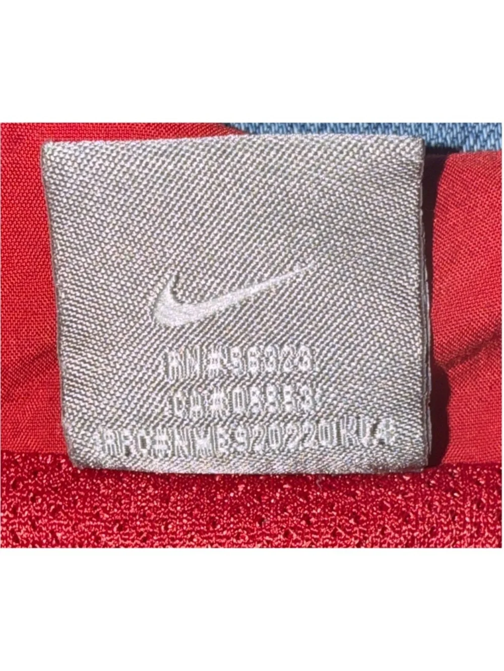 Nike - Vintage 90’s Red‎ Full‑Zip Windbreaker Jacket - Men’s Large